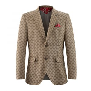 Womens Logo Brocade Blazers