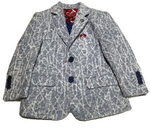 Geometric Pattern Blazer for Boys - Elie Balleh