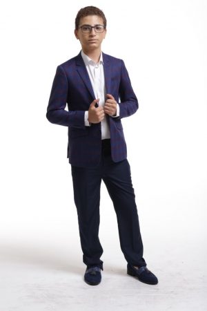 Checkered Blazer for Boys - Elie Balleh