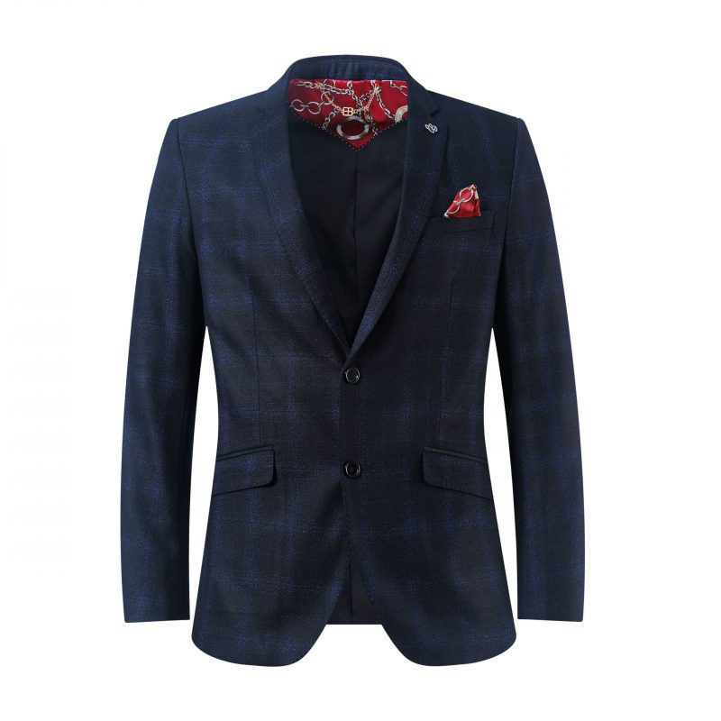 Elie Balleh womens plaid blazer