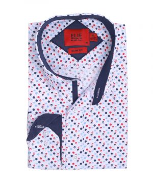 Men's Blue Button-Down Shirt
