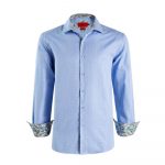 Slim Fit Houndstooth Shirt