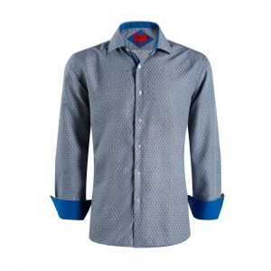 Geometric Print Slim Fit Shirt
