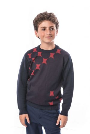 Elie Balleh Boys Casual Crewneck Sweater