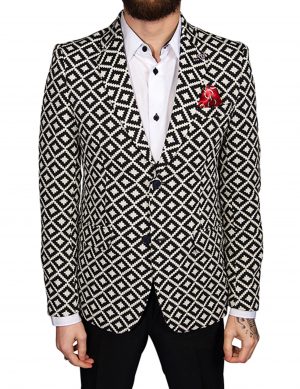 Mens Navy Blazer Jacket