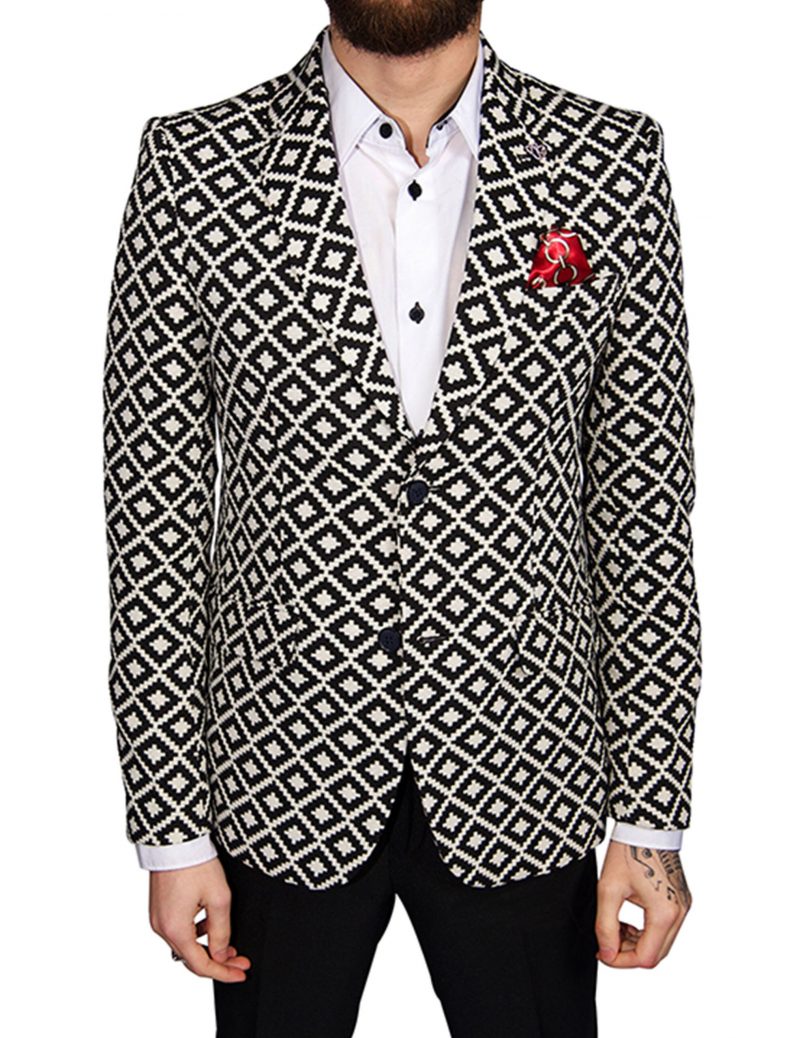 Mens Navy Blazer Jacket