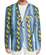 Python Embossed Womens Sportcoat