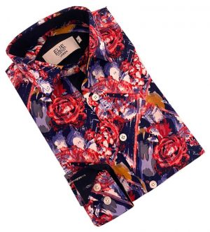 Elie Balleh Boy's Red Paint Splash Shirt: Unleash Creativity